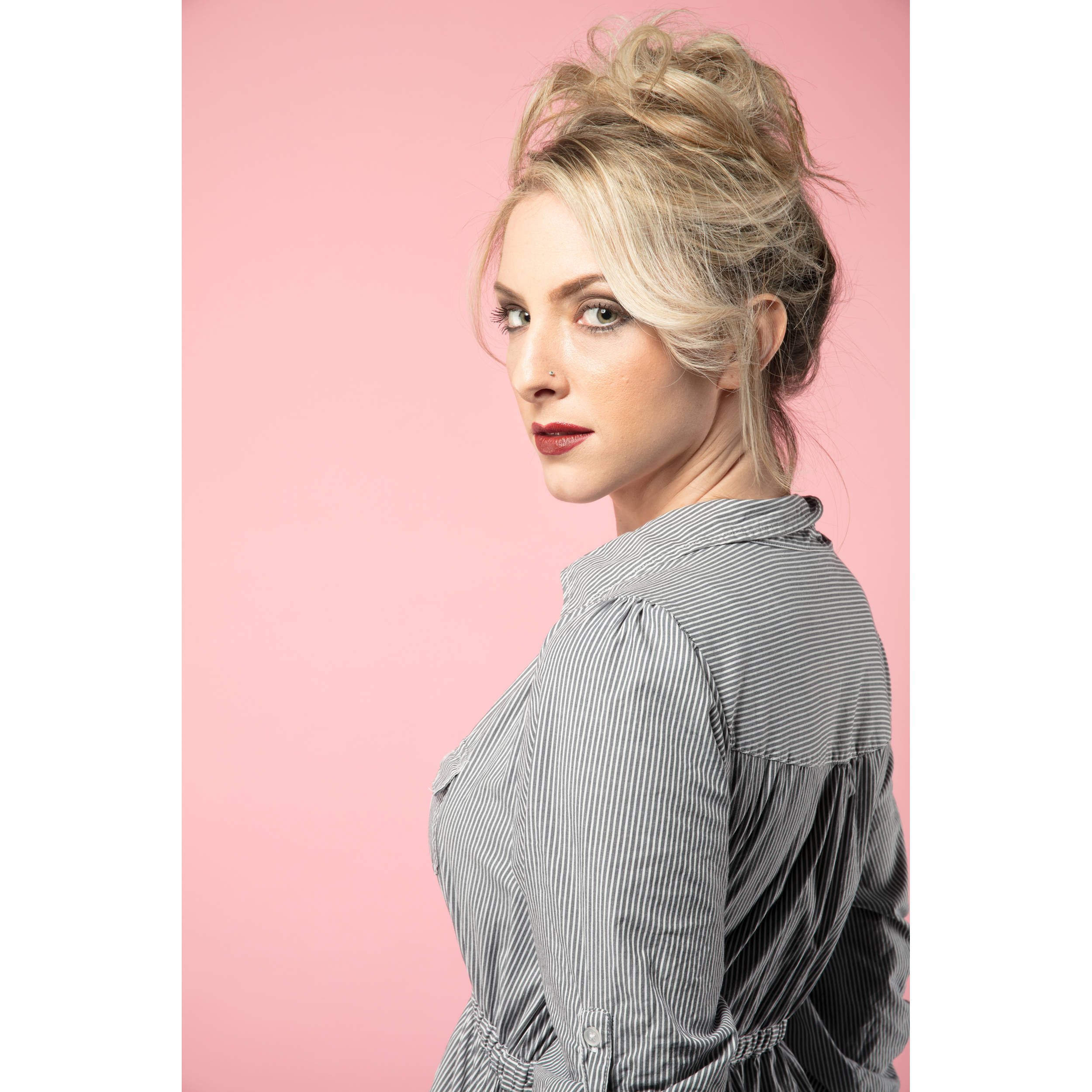 Visico Widetone Seamless Background Paper #17 (Pink)