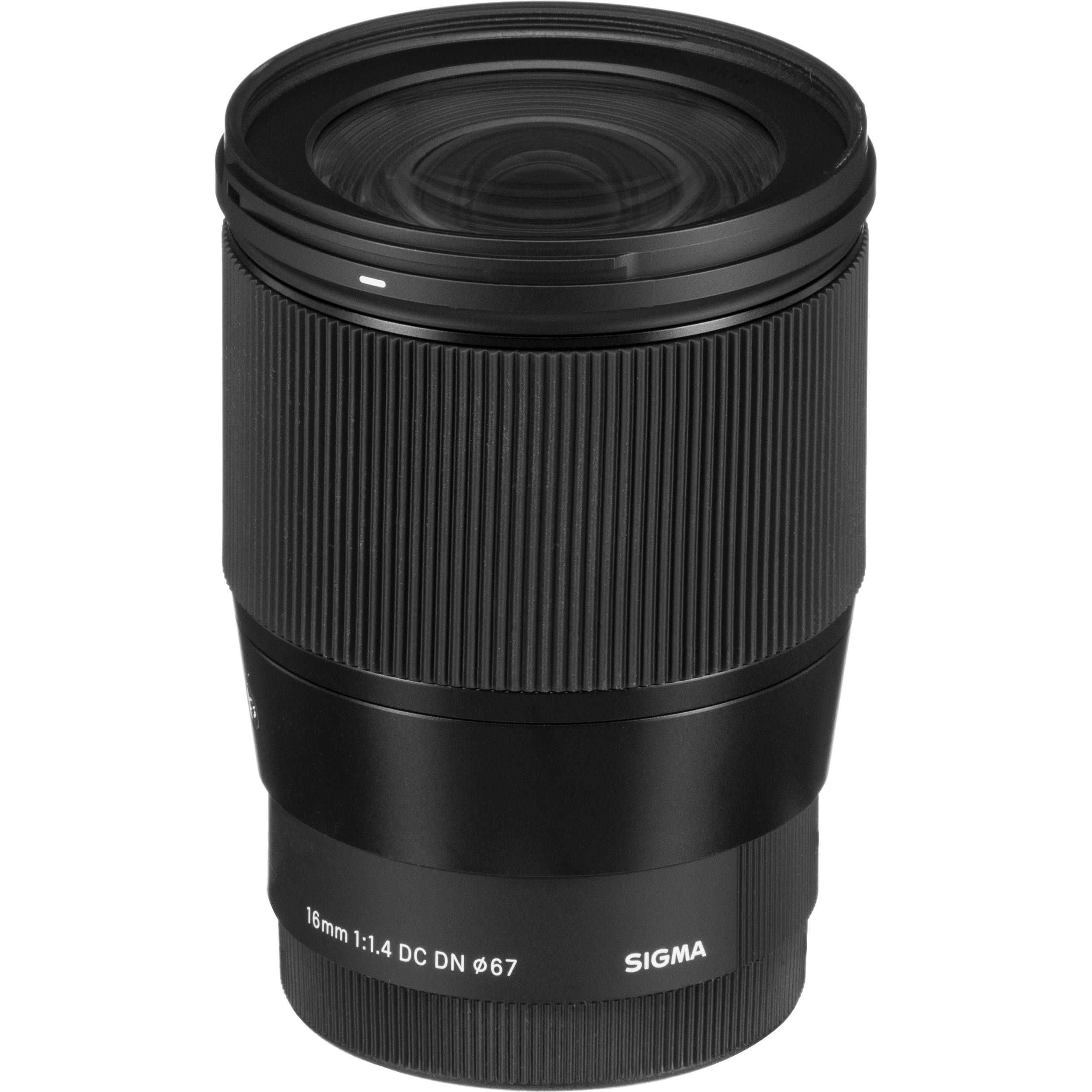 Sigma 16mm f/1.4 DC DN Contemporary Lens for Sony E
