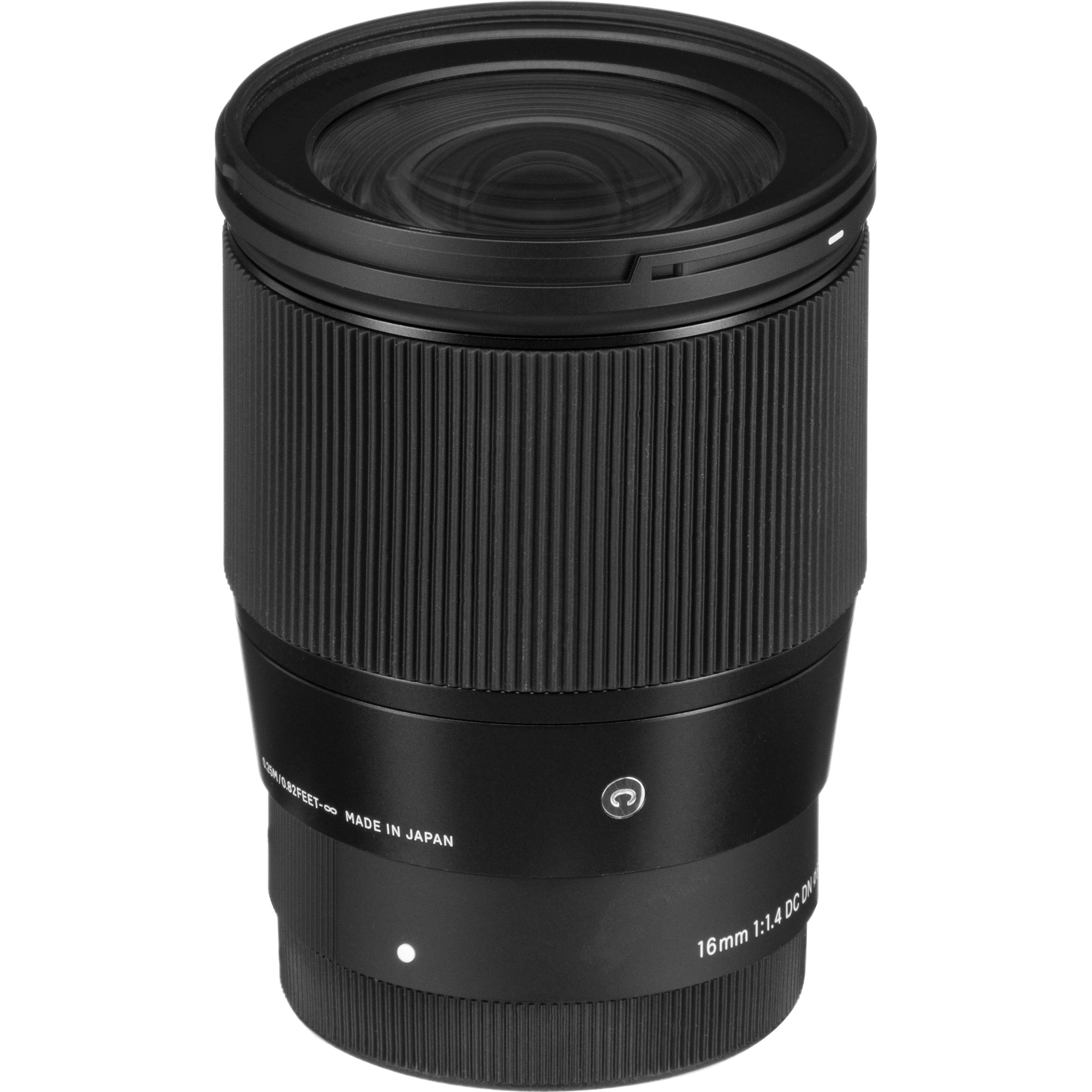 Sigma 16mm f/1.4 DC DN Contemporary Lens for Sony E