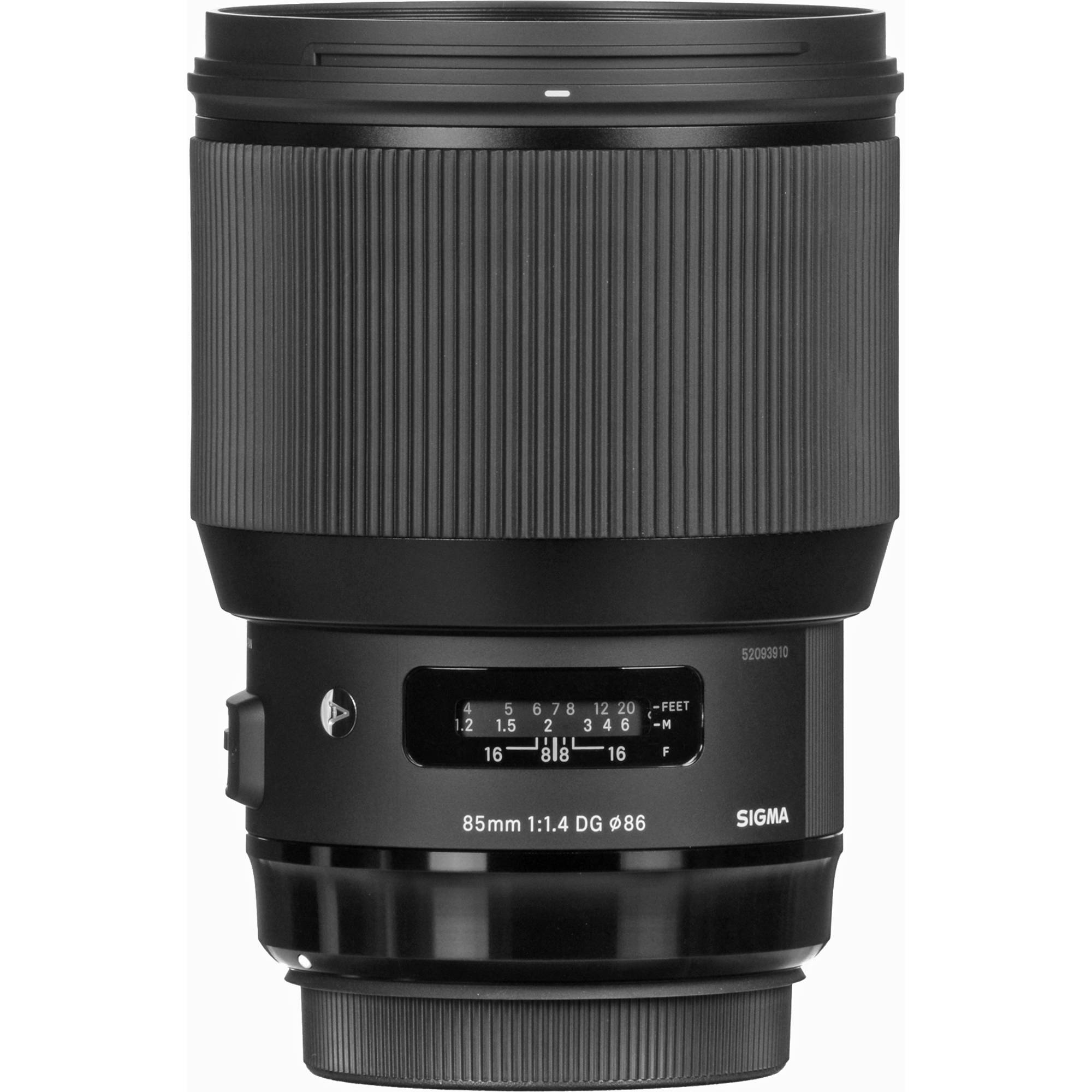 Sigma 85mm f/1.4 DG HSM Art Lens for Nikon F
