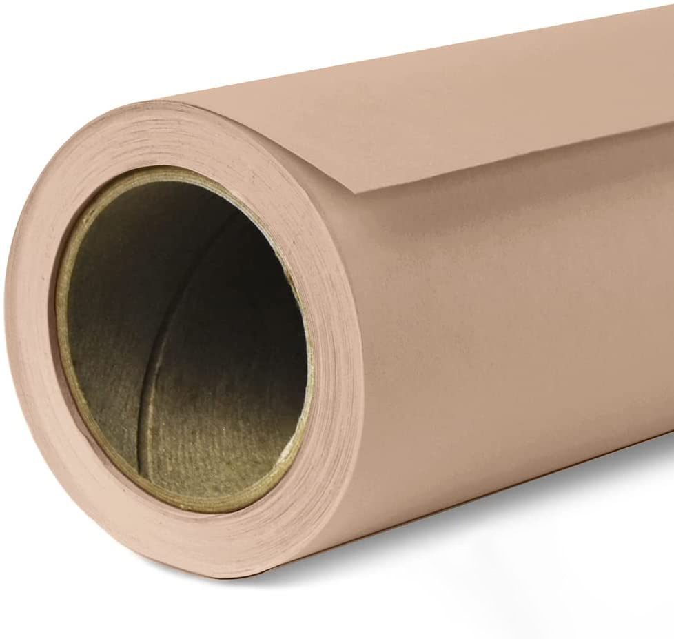 Visico Widetone Seamless Background Paper  #25 (Ivory)