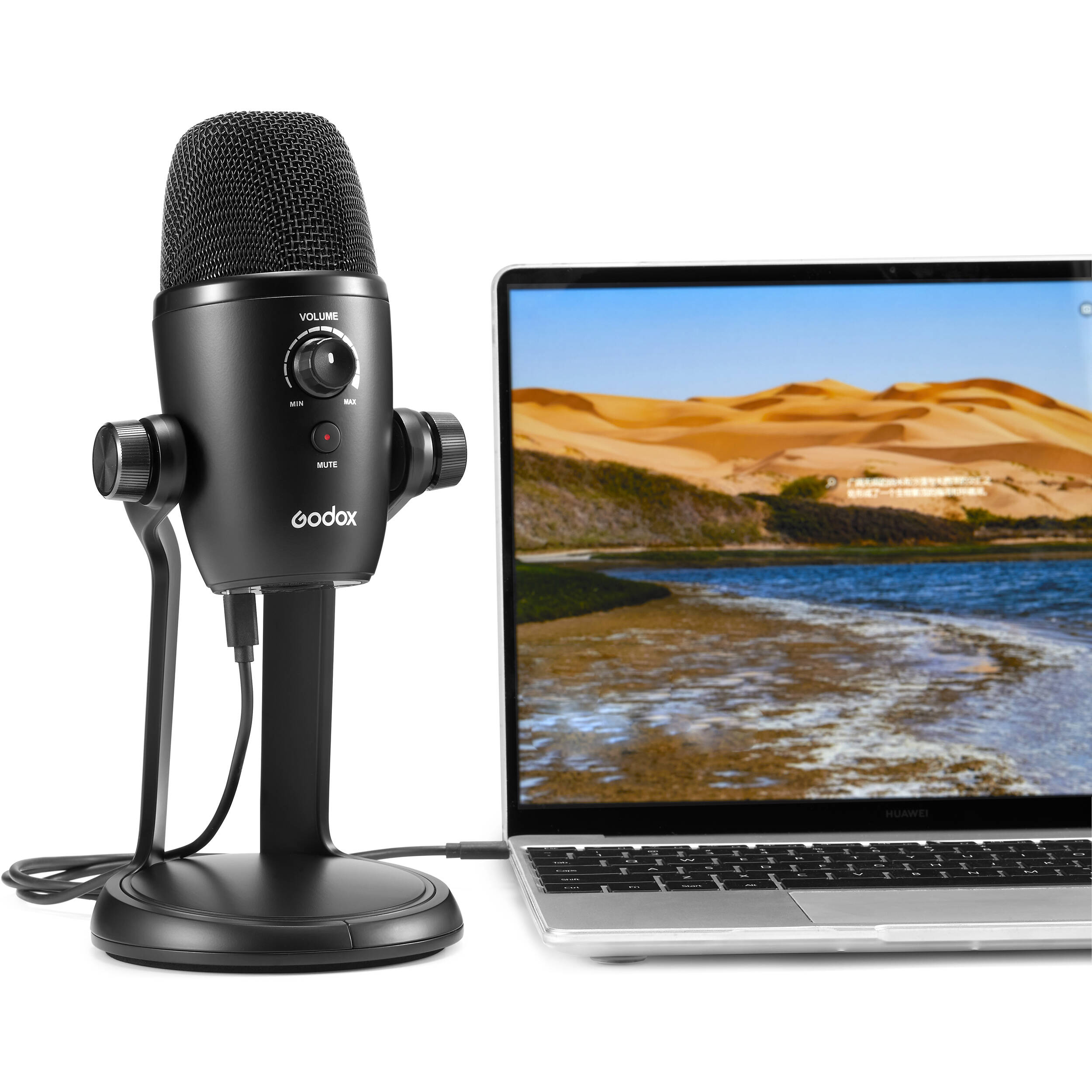 Godox UMic82 Multi-Pattern Desktop USB Condenser Microphone