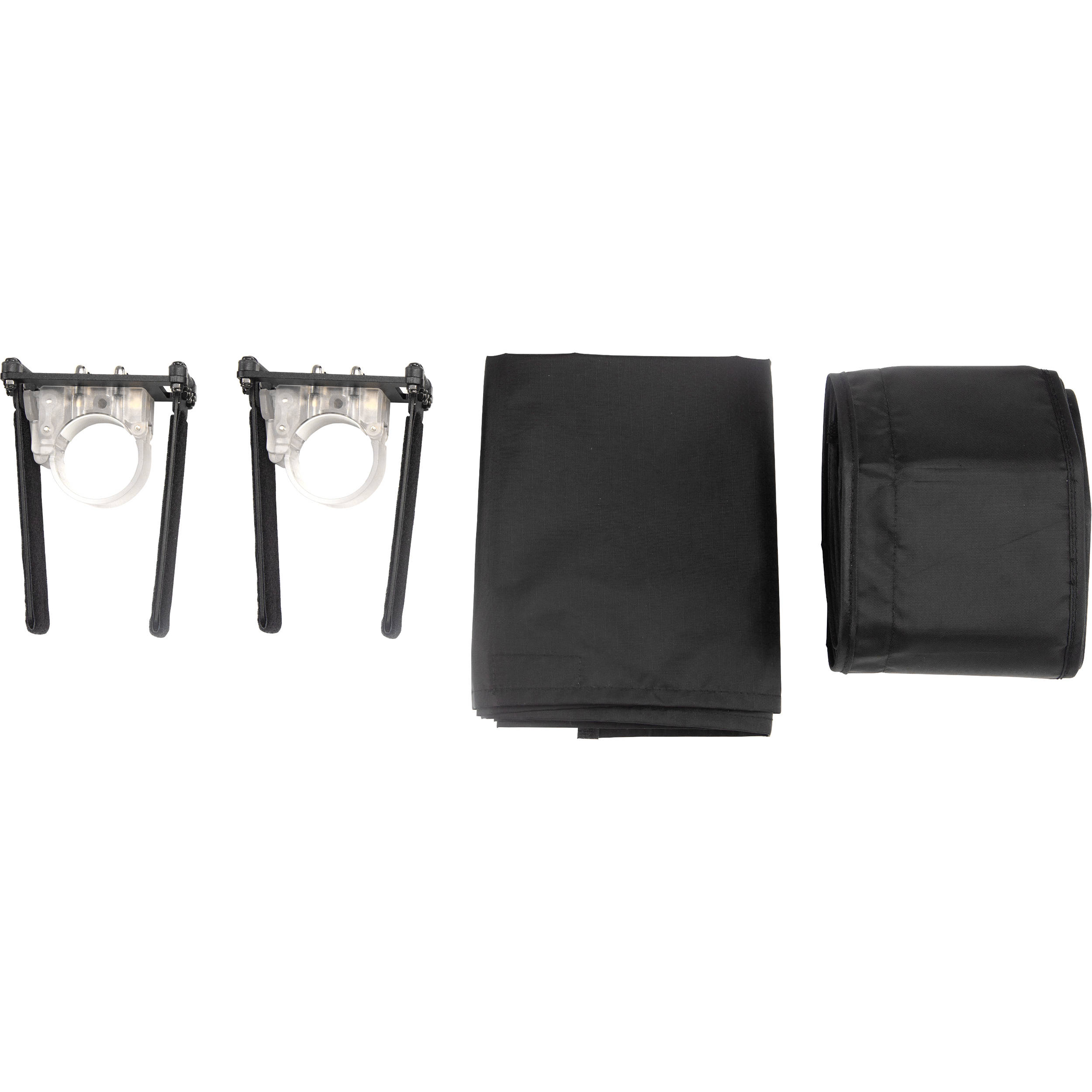 Nanlite BD-PT15C+EC Fabric Barndoors and Grid for PavoTube 15C