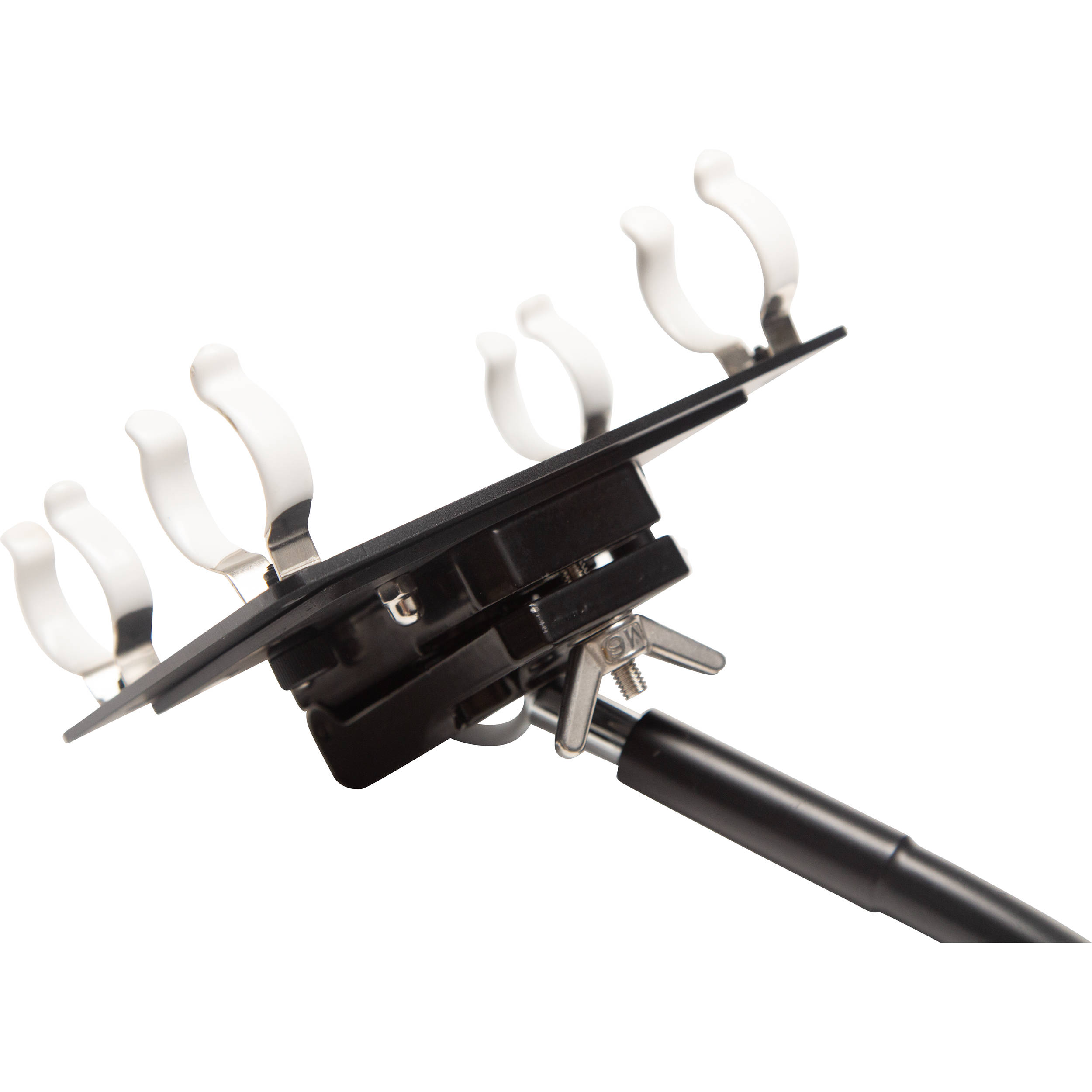 Nanlite PavoTube Double Bank T12 LED Tube Gooseneck Mount with 5/8" Receiver