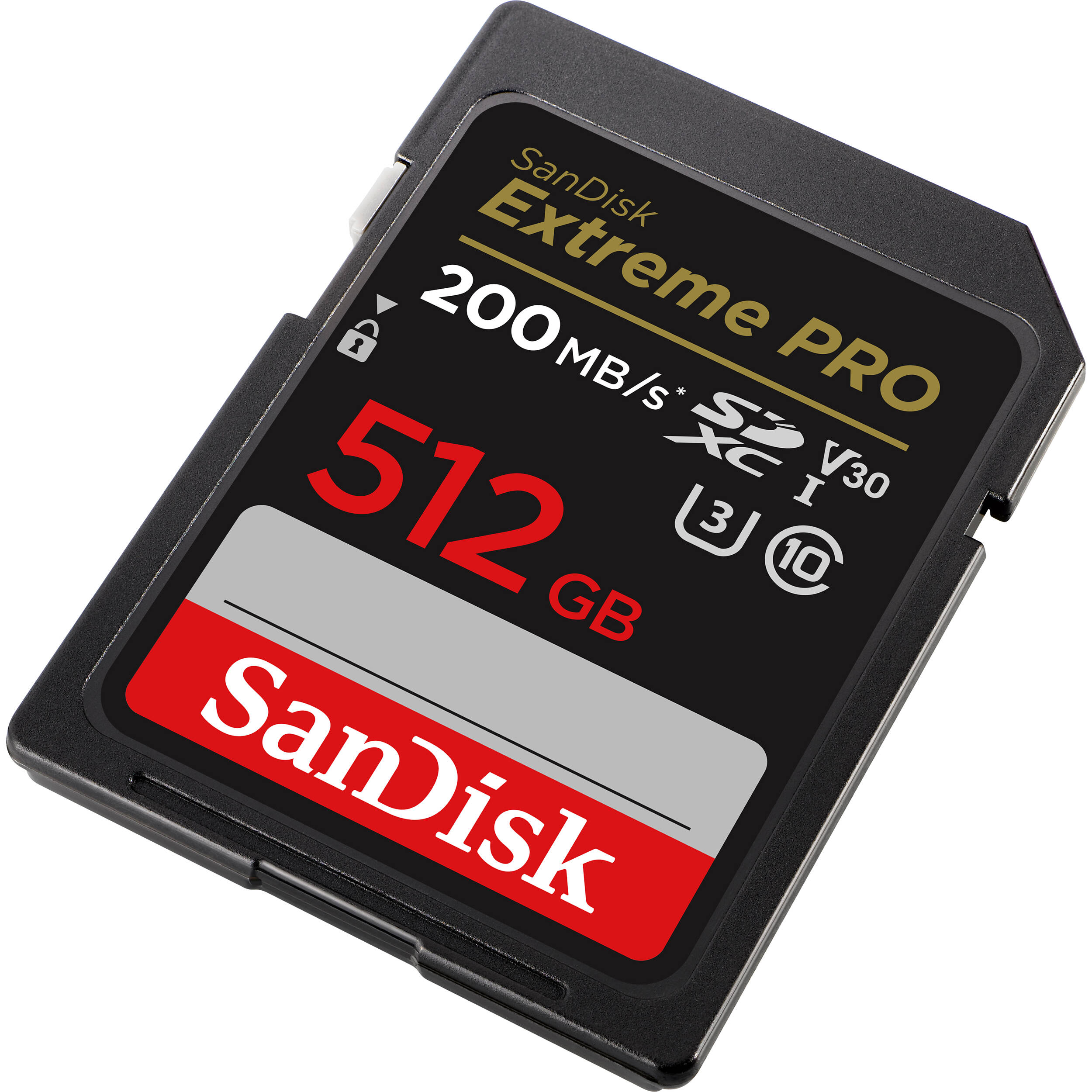 SanDisk 512GB Extreme PRO UHS-I SDXC Memory Card
