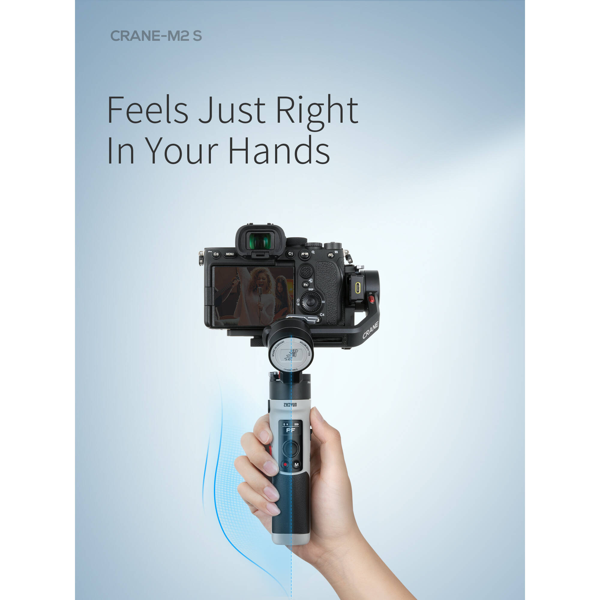 Zhiyun CRANE-M2 S 3-Axis Handheld Gimbal Stabilizer Combo Kit