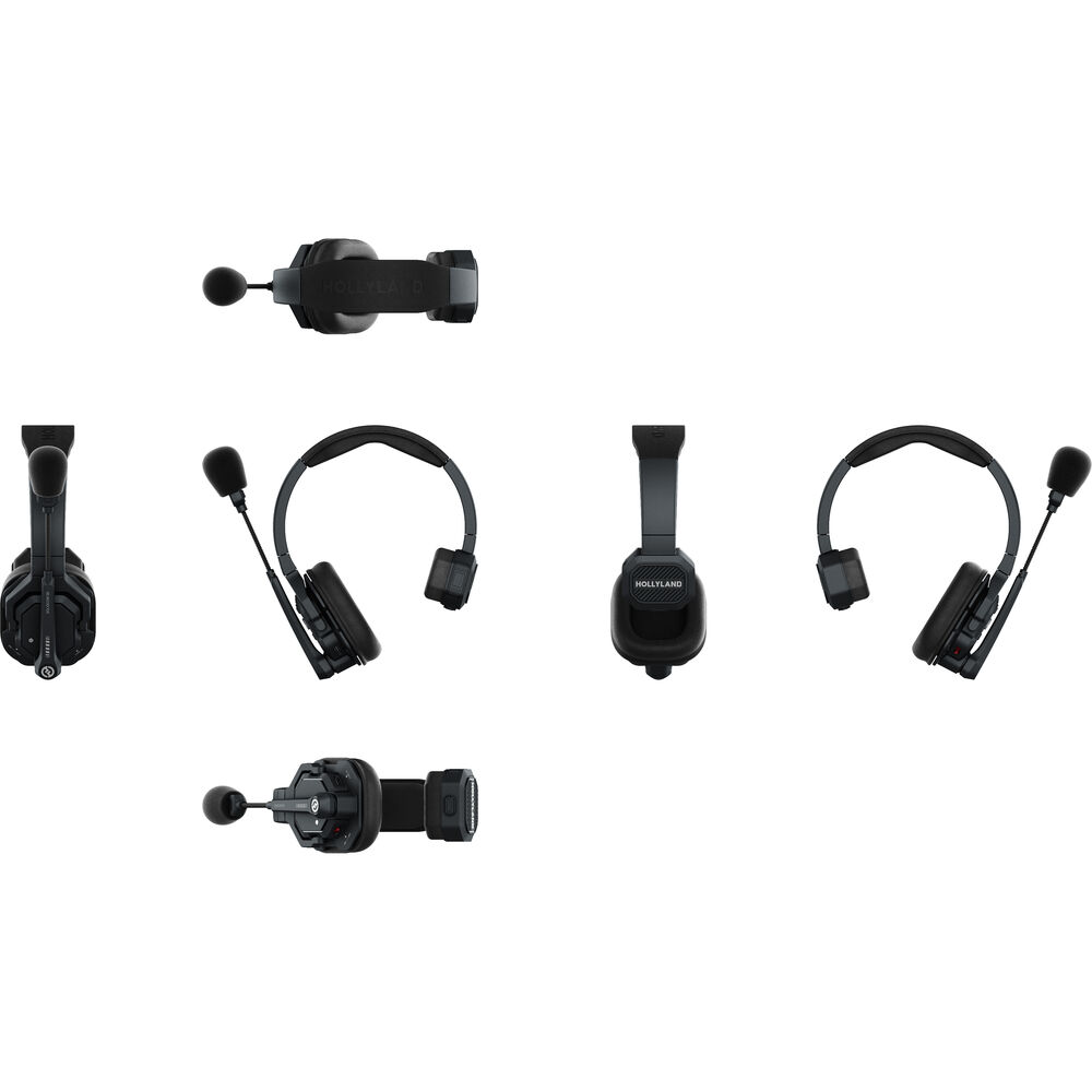 Hollyland Solidcom SE Global 5S 5-Person Full-Duplex Single-Ear Noise-Canceling Headset Intercom System - Image 4