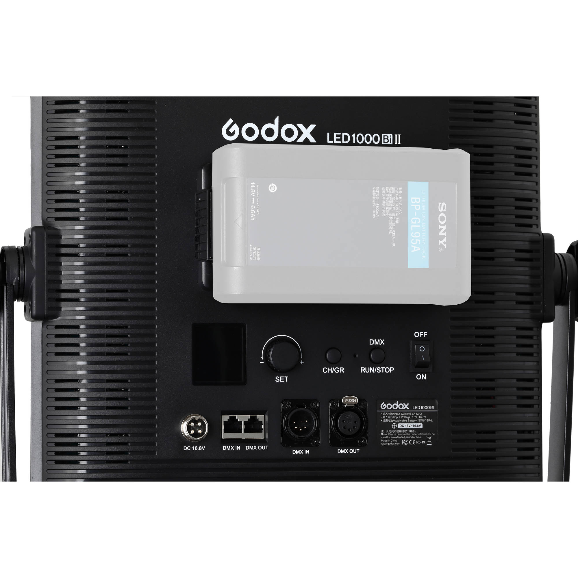 Godox LED1000Bi II Bi-Color DMX LED Video Light - Image 11