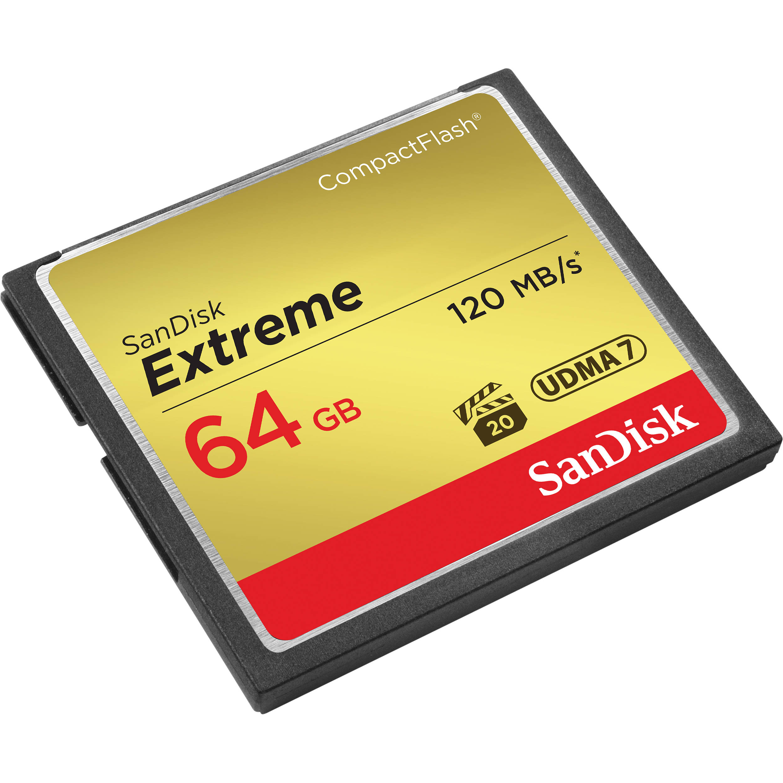SanDisk 64 GB Extreme CompactFlash Memory Card (120MB/s) - Image 2