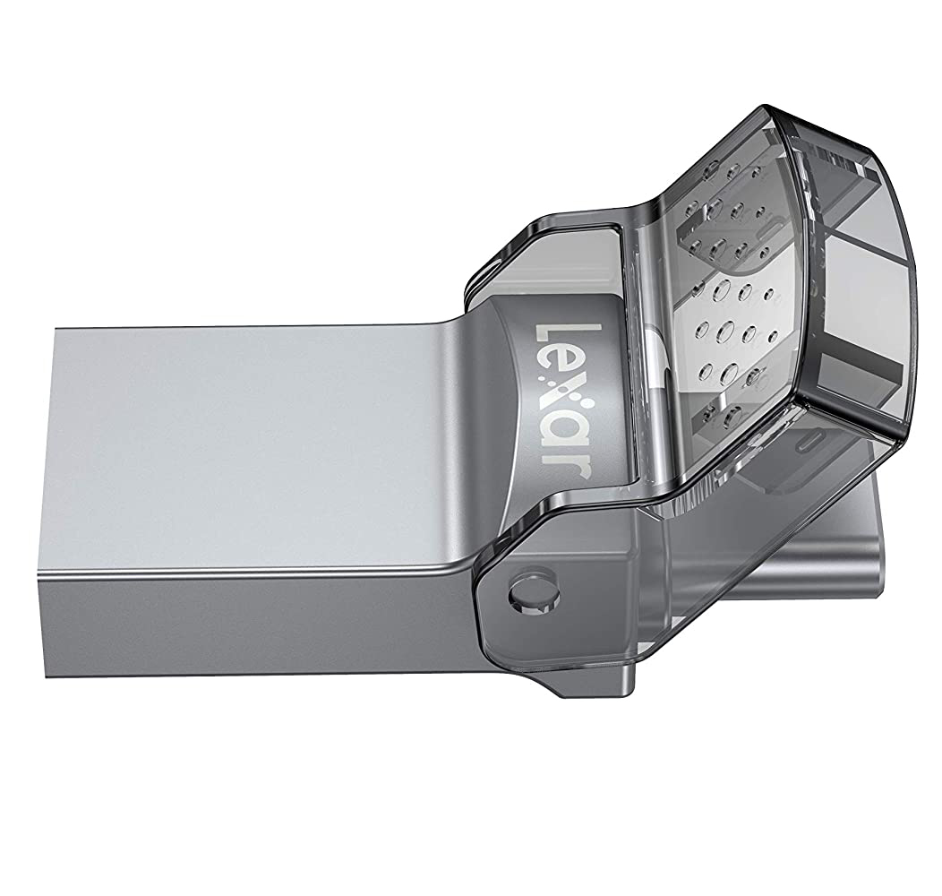 Lexar 32GB JumpDrive Dual Drive D35c USB 3.0 Type-C Flash Drive 100MB/s - Image 2