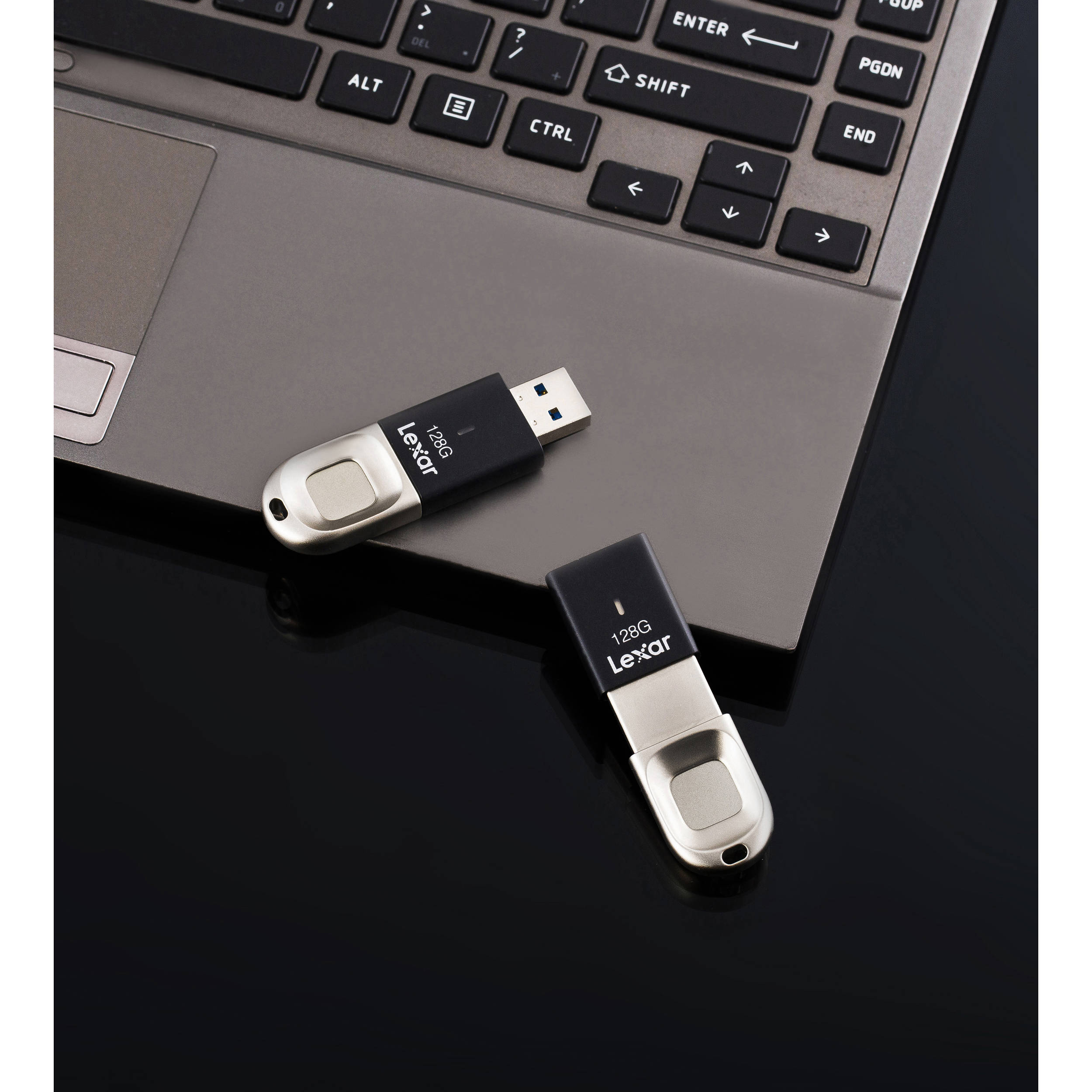 Lexar Jumpdrive Fingerprint F35 USB 3.0 64G - Image 7