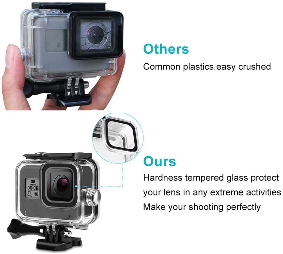 Protective Housing Case Shell Bracket for Gopro Hero 8 - Image 2