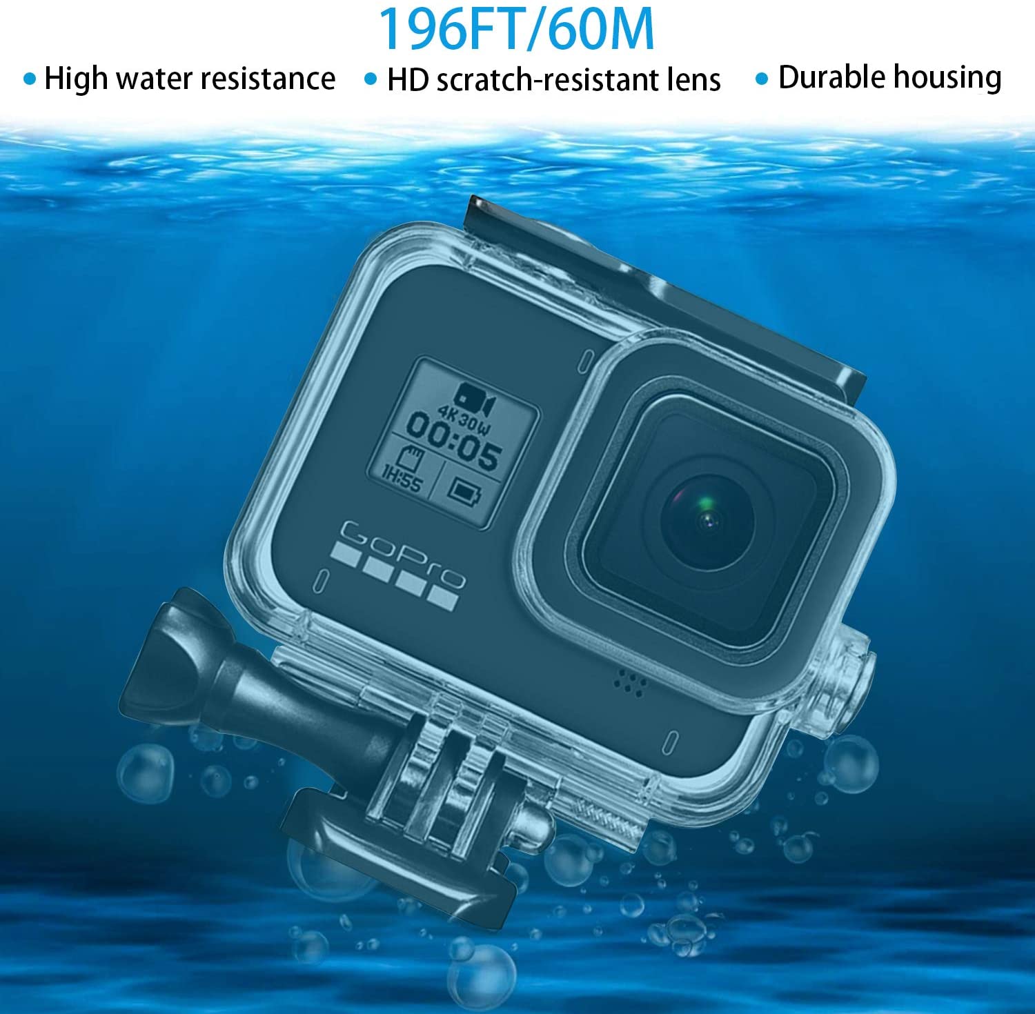 Protective Housing Case Shell Bracket for Gopro Hero 8 - Image 6