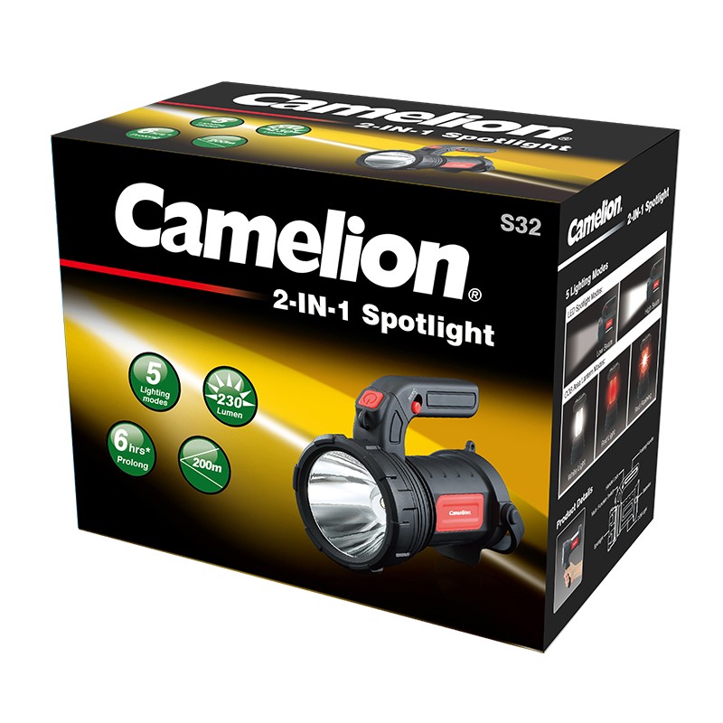 Camelion 2-in-1 Spotlight S32 Multi-Use Lights - Image 4