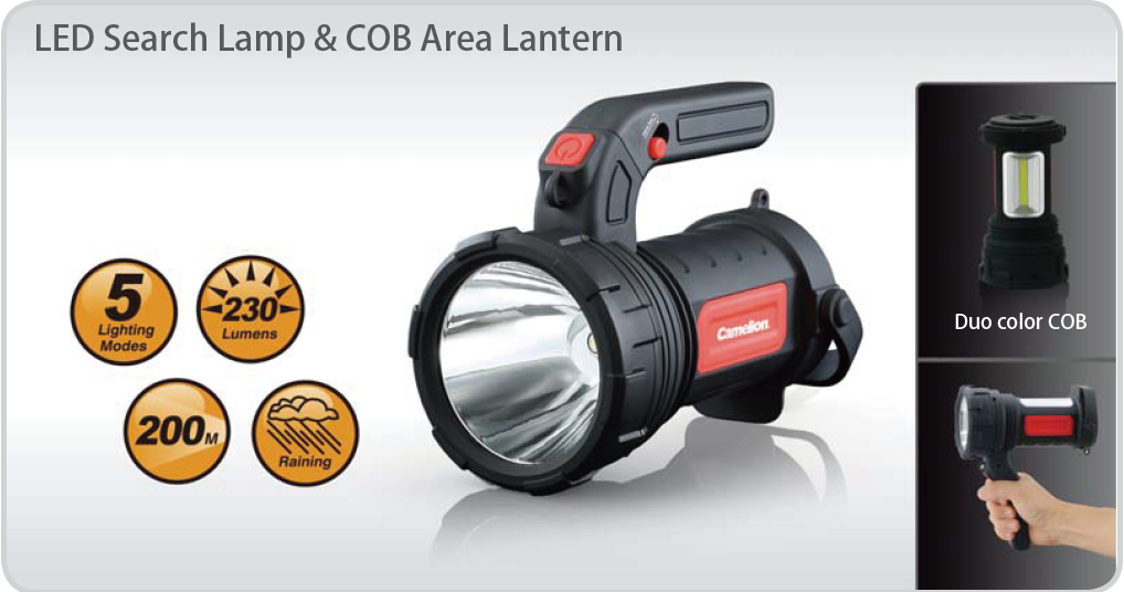 Camelion 2-in-1 Spotlight S32 Multi-Use Lights - Image 5