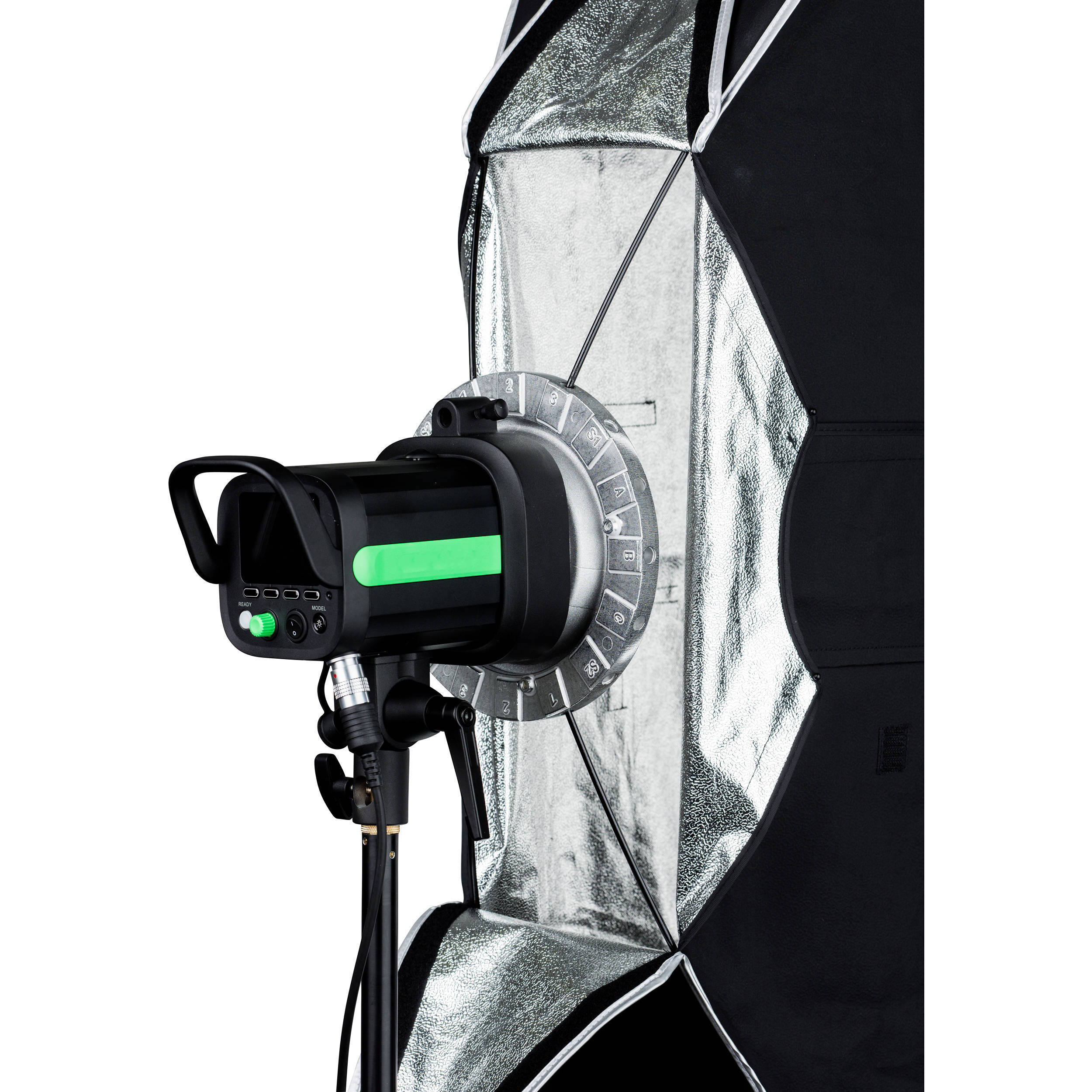 General easy open Strip softbox with grid and Bowens 160*35cm - Image 7