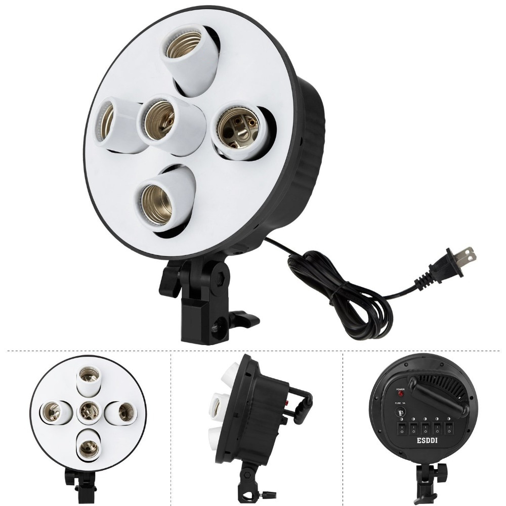 General soft box with 5 lamp holder TL-5 with stand - Image 3