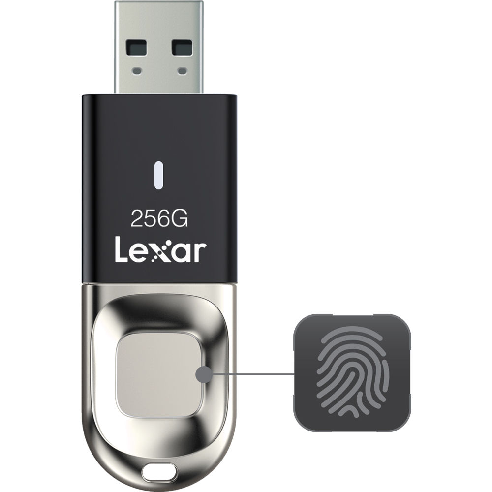 Lexar Jumpdrive Fingerprint F35 USB 3.0 256G - Image 4