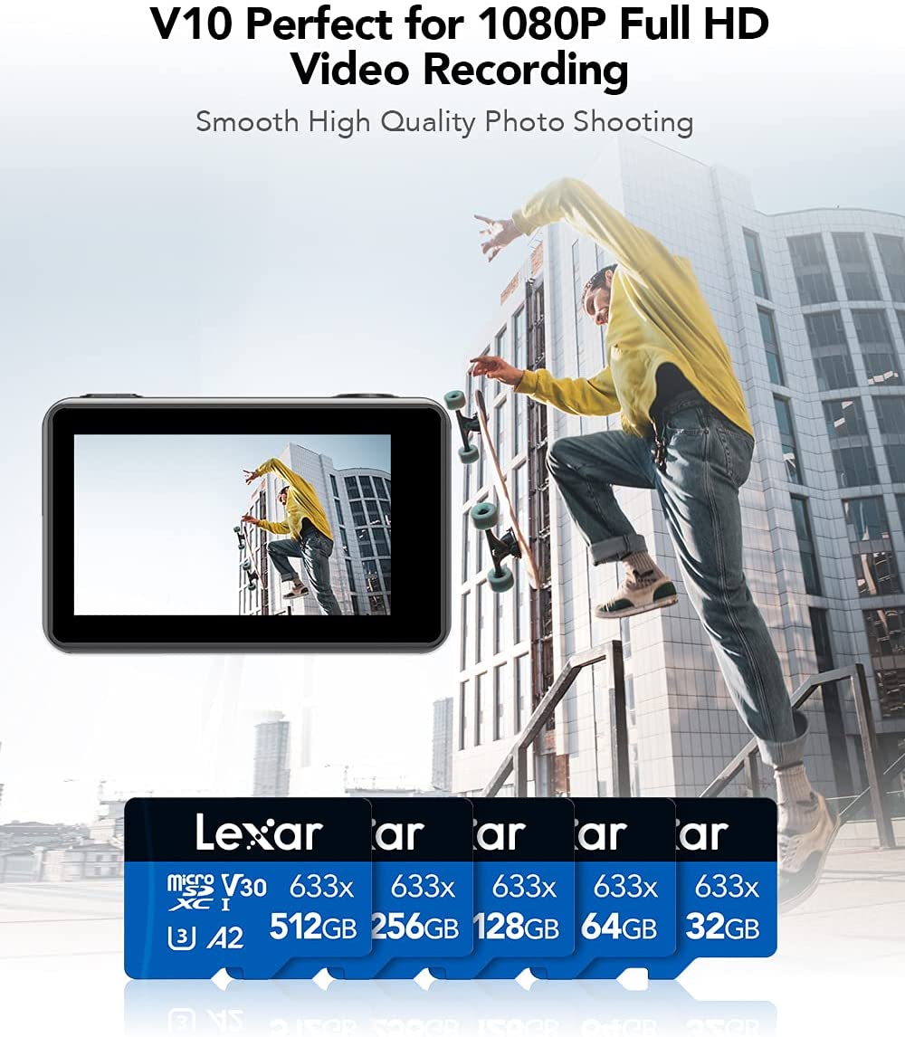 Lexar 128GB High-Performance 633x UHS-I microSDHC Memory Card - Image 6