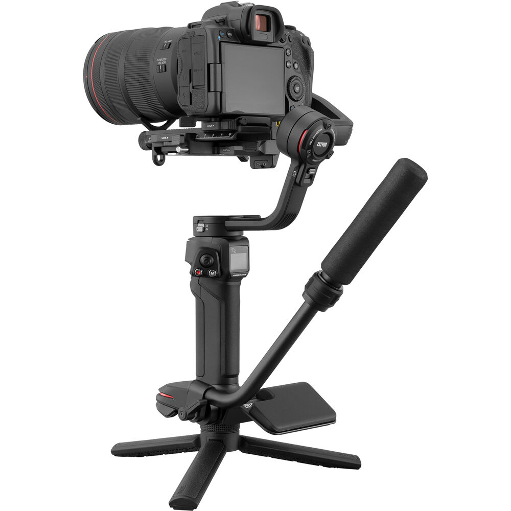 Zhiyun WEEBILL-3 Handheld Gimbal Stabilizer Combo with Extendable Grip Set and Backpack - Image 3