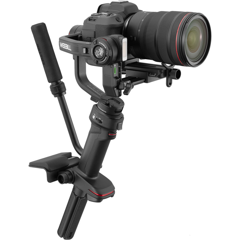 Zhiyun WEEBILL-3 Handheld Gimbal Stabilizer Combo with Extendable Grip Set and Backpack - Image 4