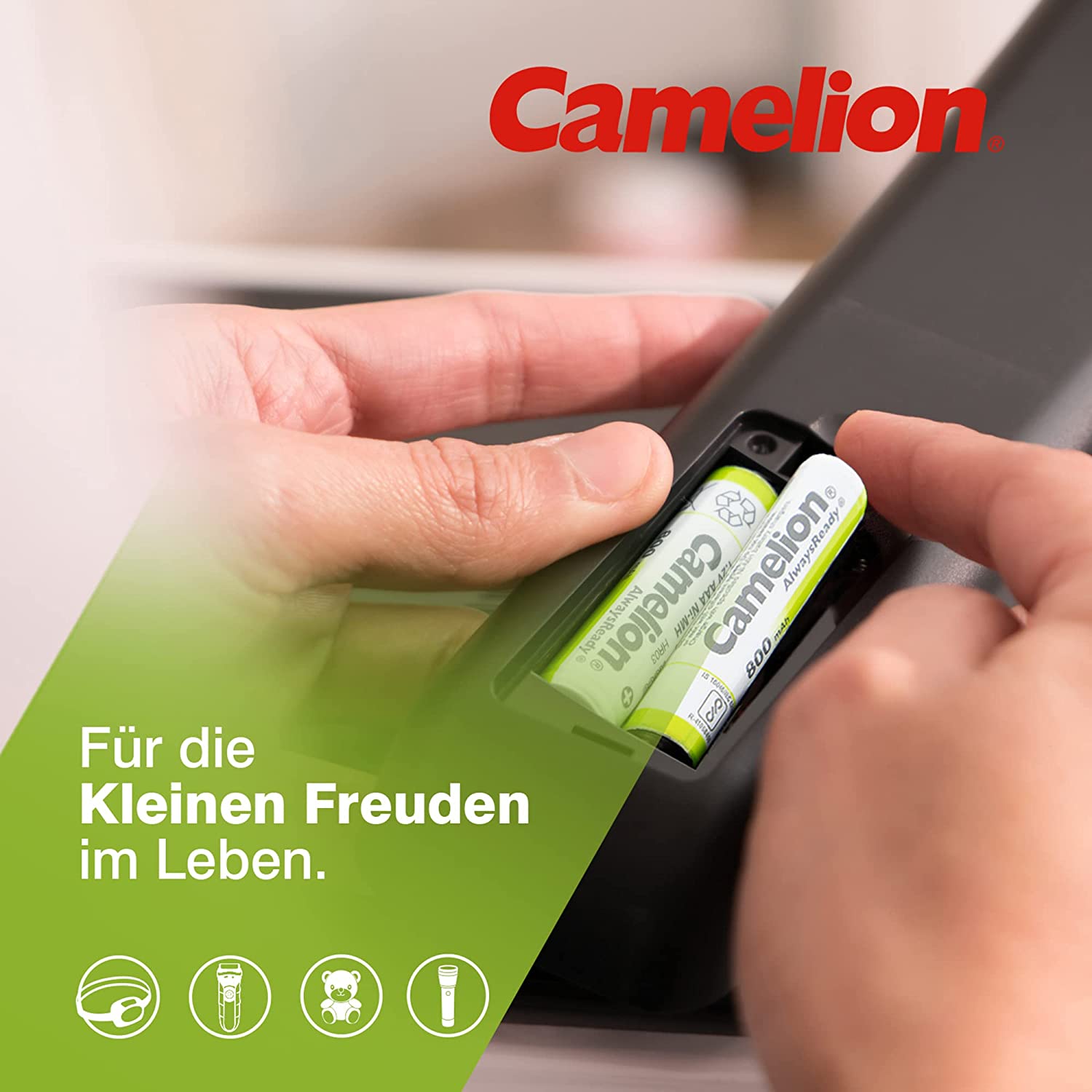 Camelion AAA 1100mAh "Always Ready Rechargeable Battery (Pack of 2) - Image 5