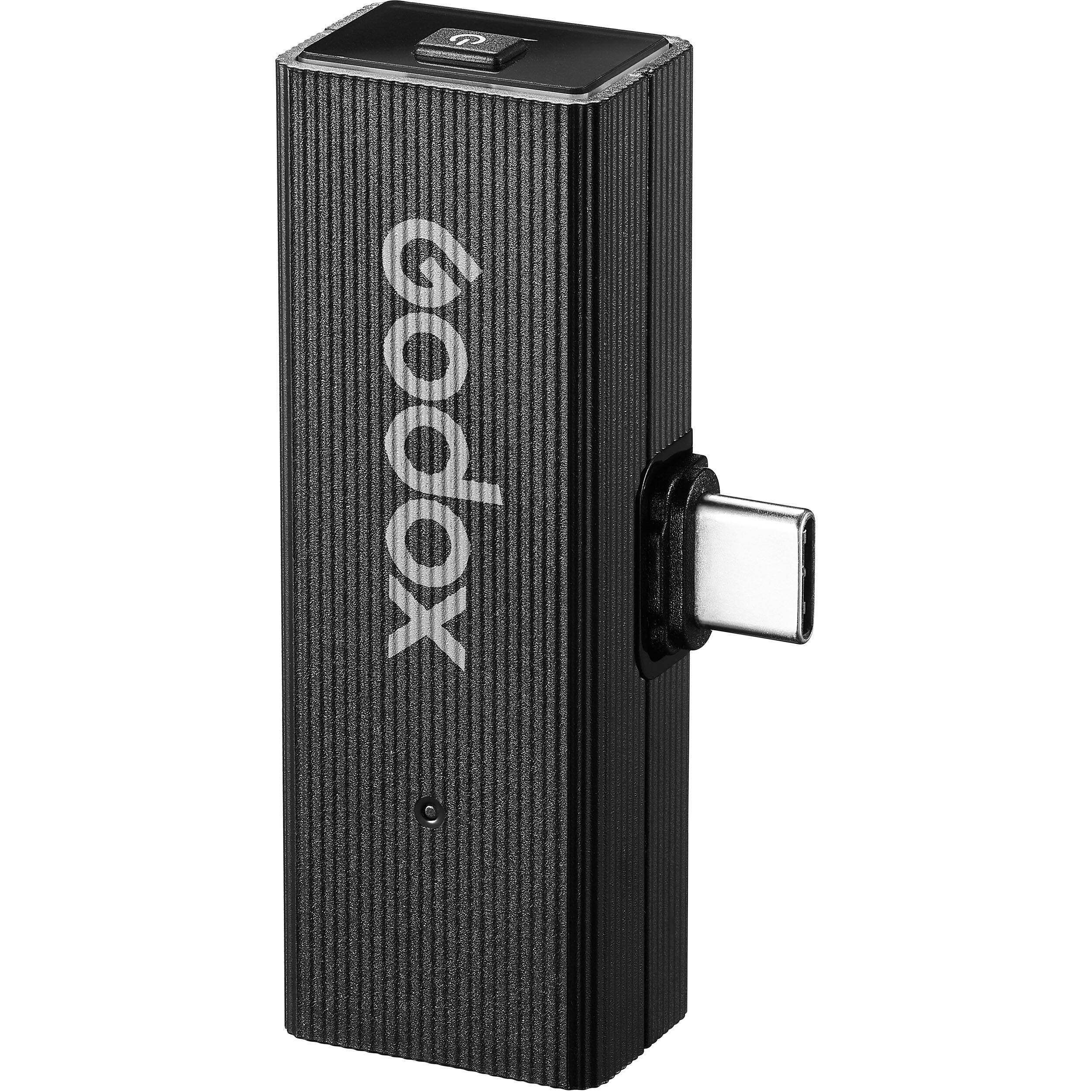 Godox MoveLink Mini UC 2-Person Wireless Microphone System for Cameras & Mobile Devices (2.4 GHz, Classic Black) - Image 8