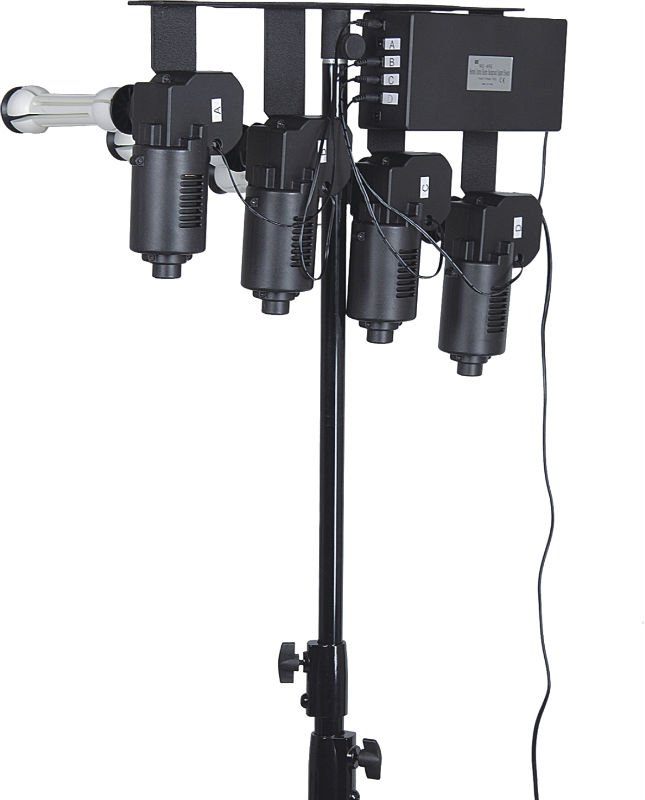 Nanlite BE-4R motorised background kit 4 roll with wireless remote control - Image 2
