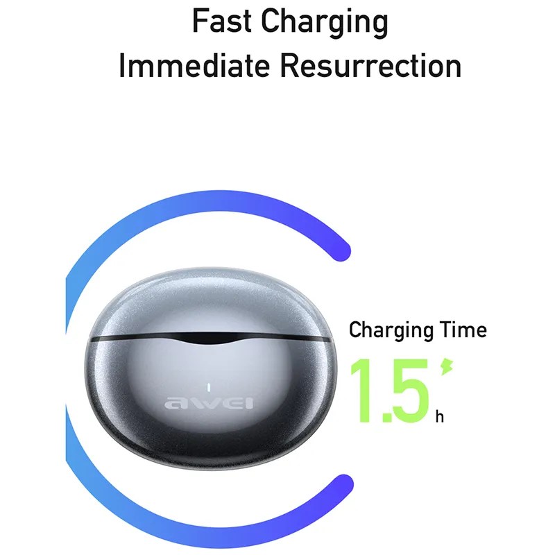 Awei T62 Earbuds - Image 4