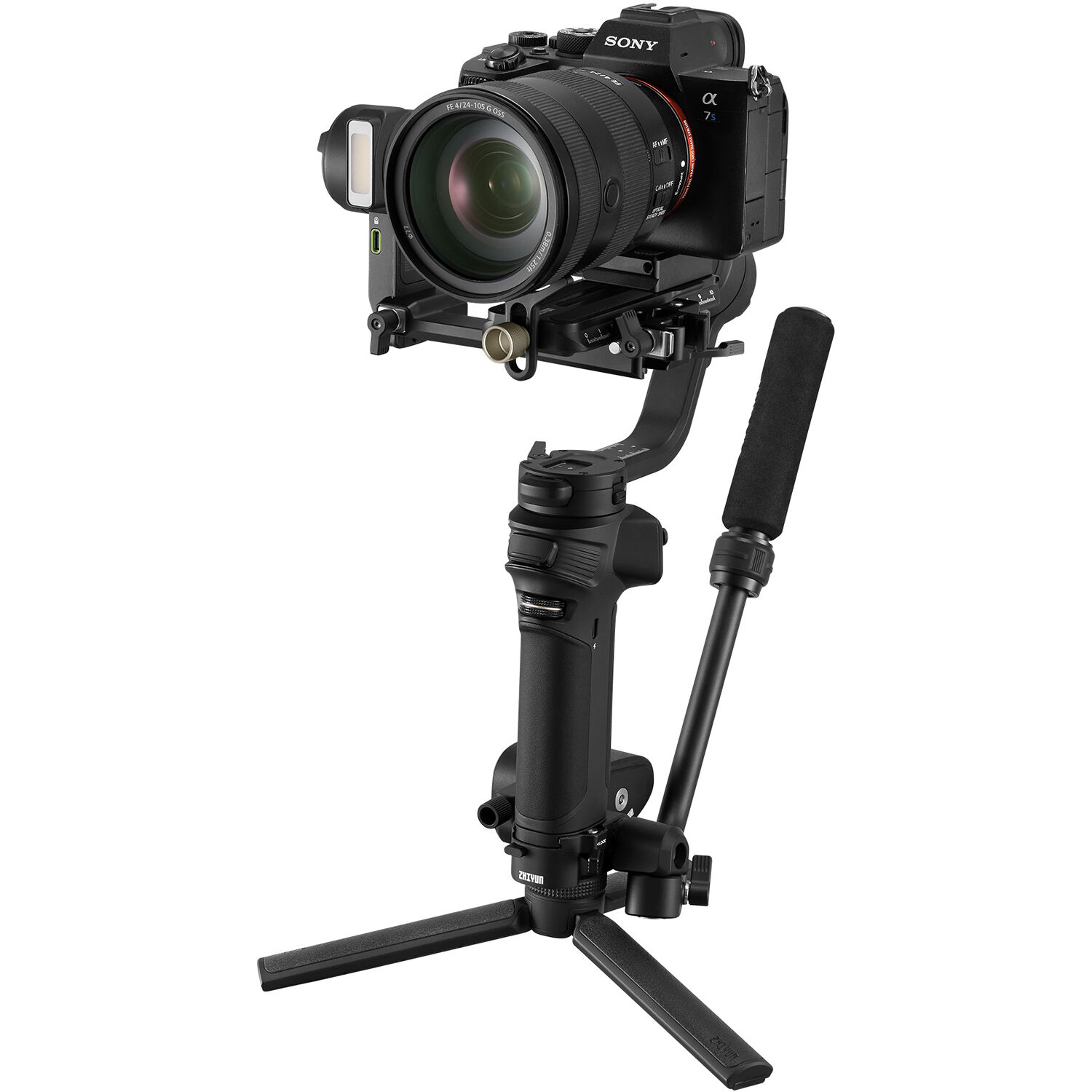 Zhiyun WEEBILL-3 S Handheld Gimbal Stabilizer Combo with Extendable Grip Set and Backpack - Image 5