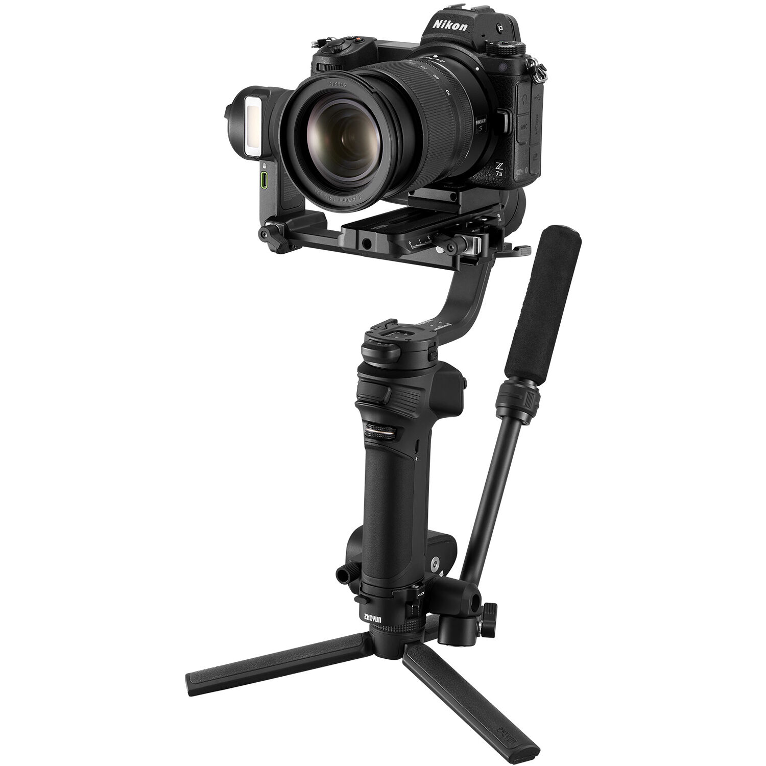 Zhiyun WEEBILL-3 S Handheld Gimbal Stabilizer Combo with Extendable Grip Set and Backpack - Image 7