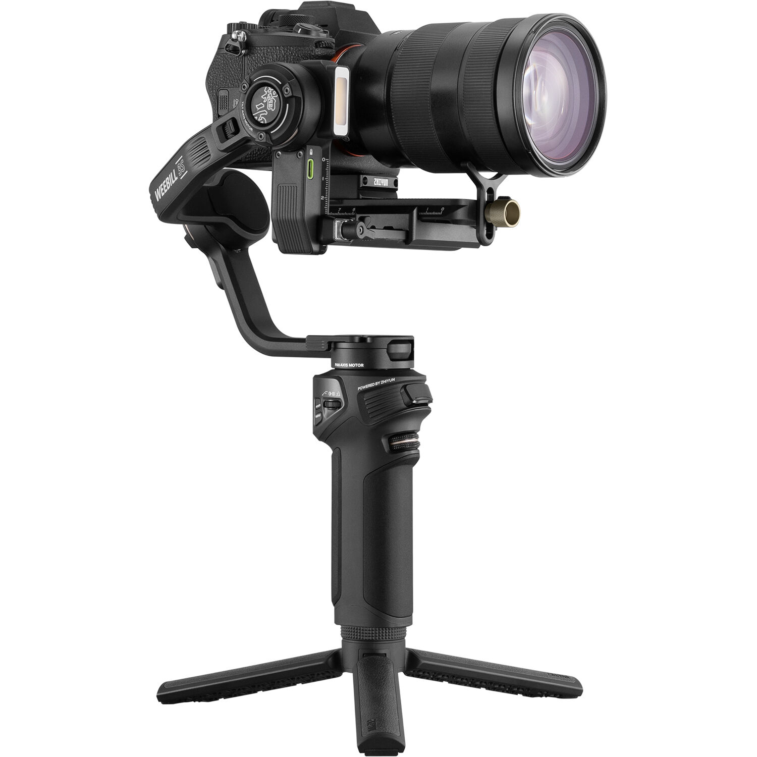Zhiyun WEEBILL-3 S Handheld Gimbal Stabilizer Combo with Extendable Grip Set and Backpack - Image 12