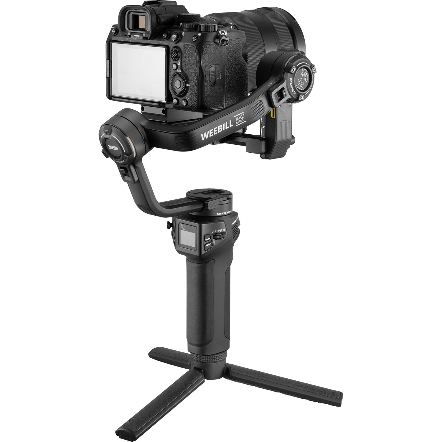 Zhiyun WEEBILL-3 S Handheld Gimbal Stabilizer Combo with Extendable Grip Set and Backpack - Image 15
