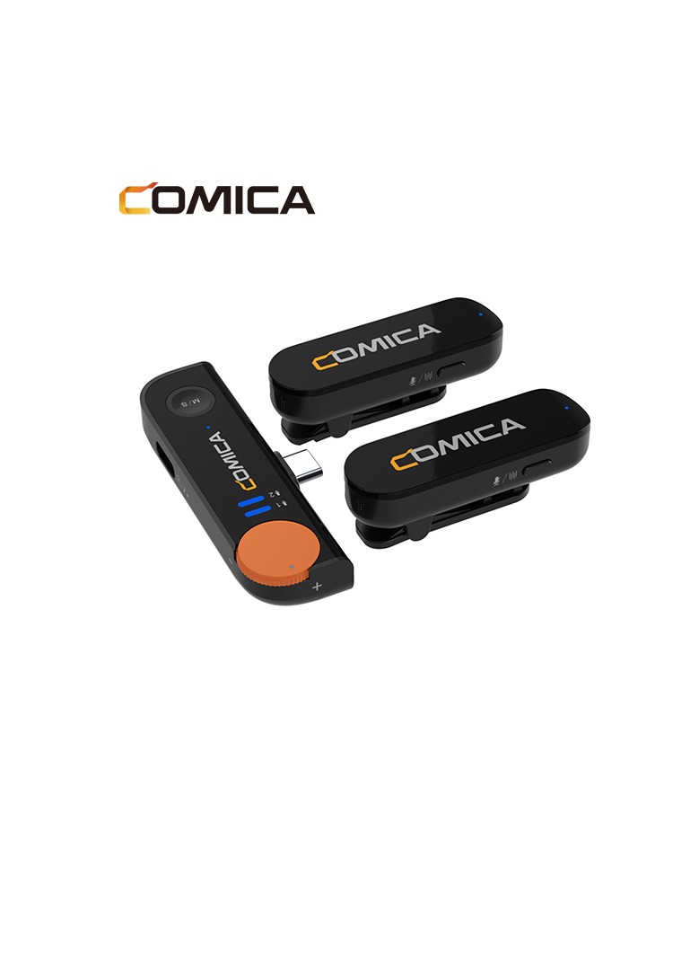 Comica Vimo S-UC Dual Mini Wireless Microphone Type C BLACK - Image 10