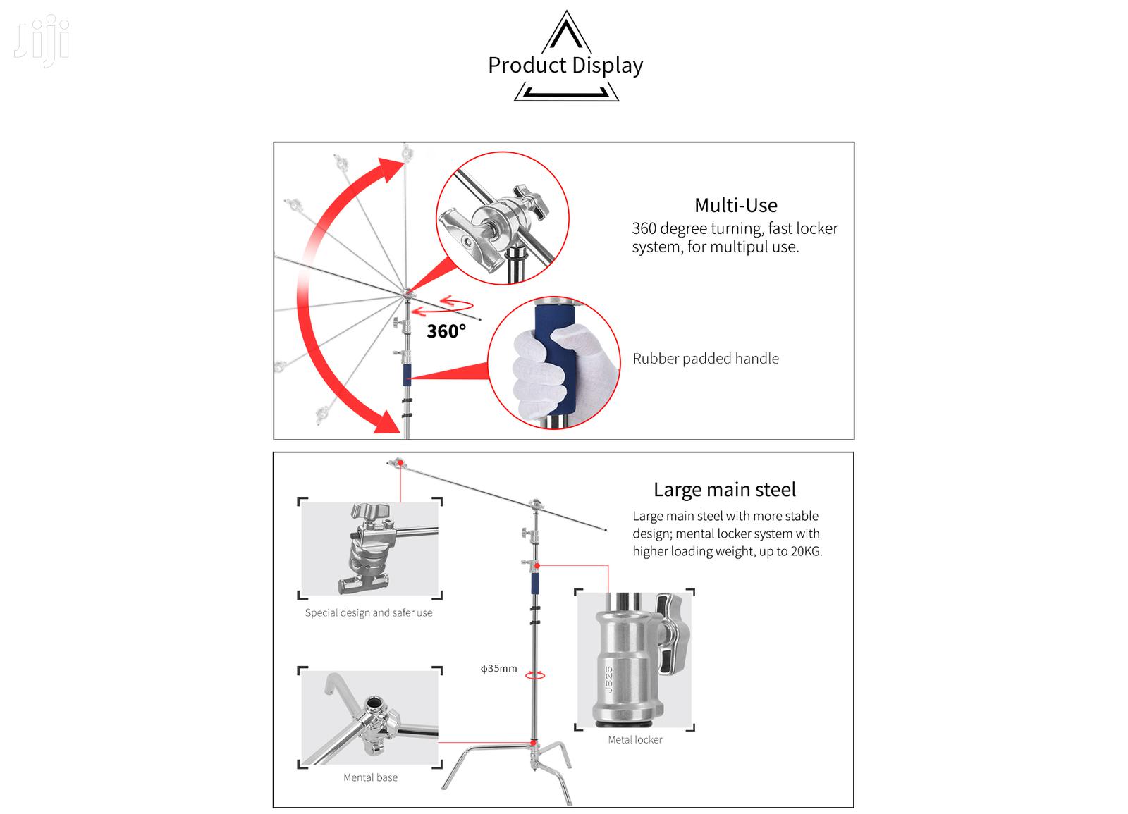 general Professional C-Stand K-1f with Boom Arm - Image 4