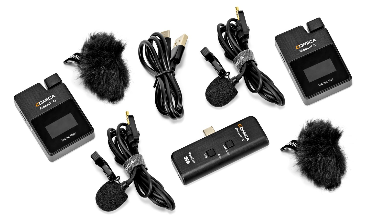 Comica Audio BoomX-D UC2 Ultracompact 2-Person Digital Wireless Microphone System - Image 8