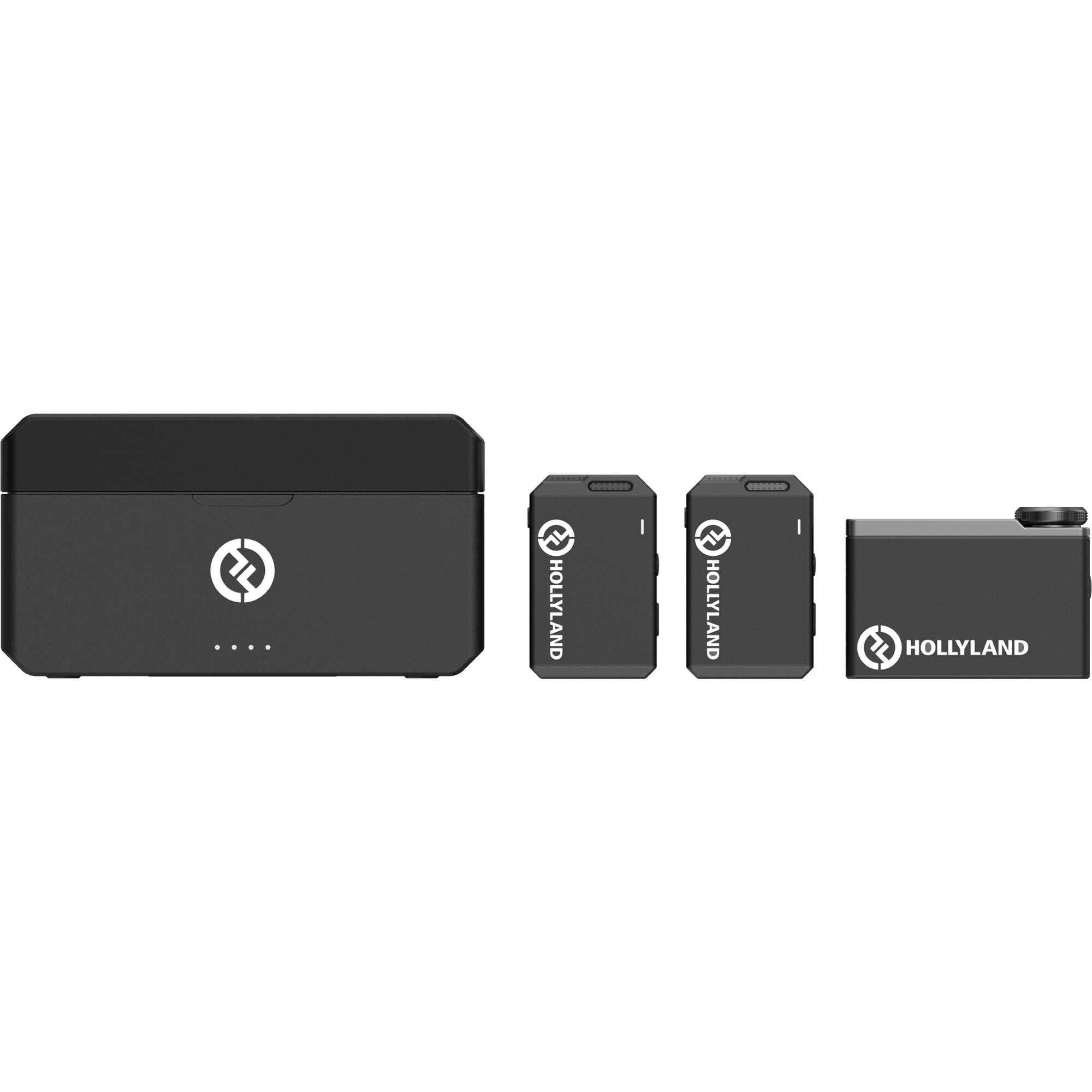 Hollyland LARK MAX Duo 2-Person Wireless Microphone System (2.4 GHz, Black) - Image 19