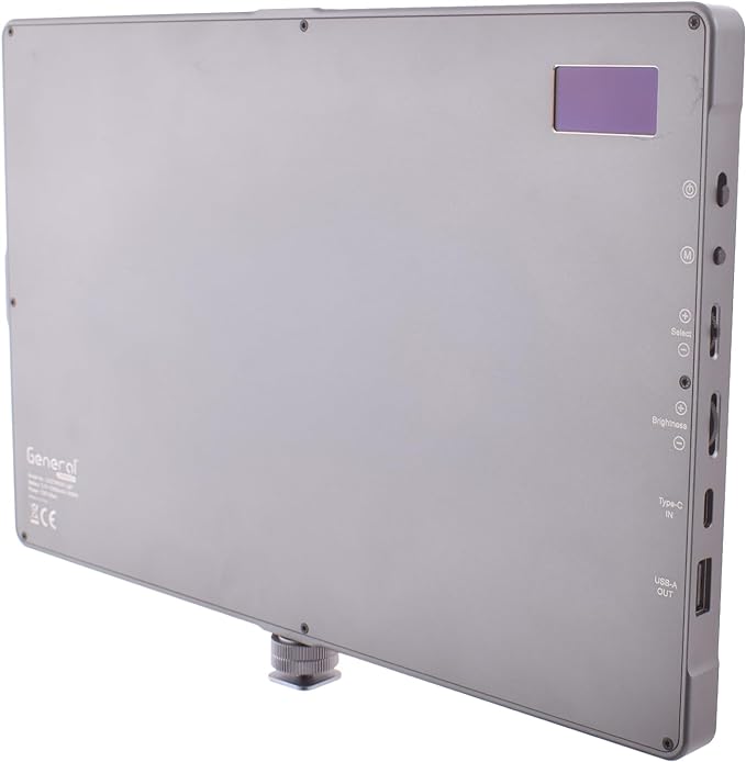 General LED 72RGB Video Led Light 72W With Cable - Image 3