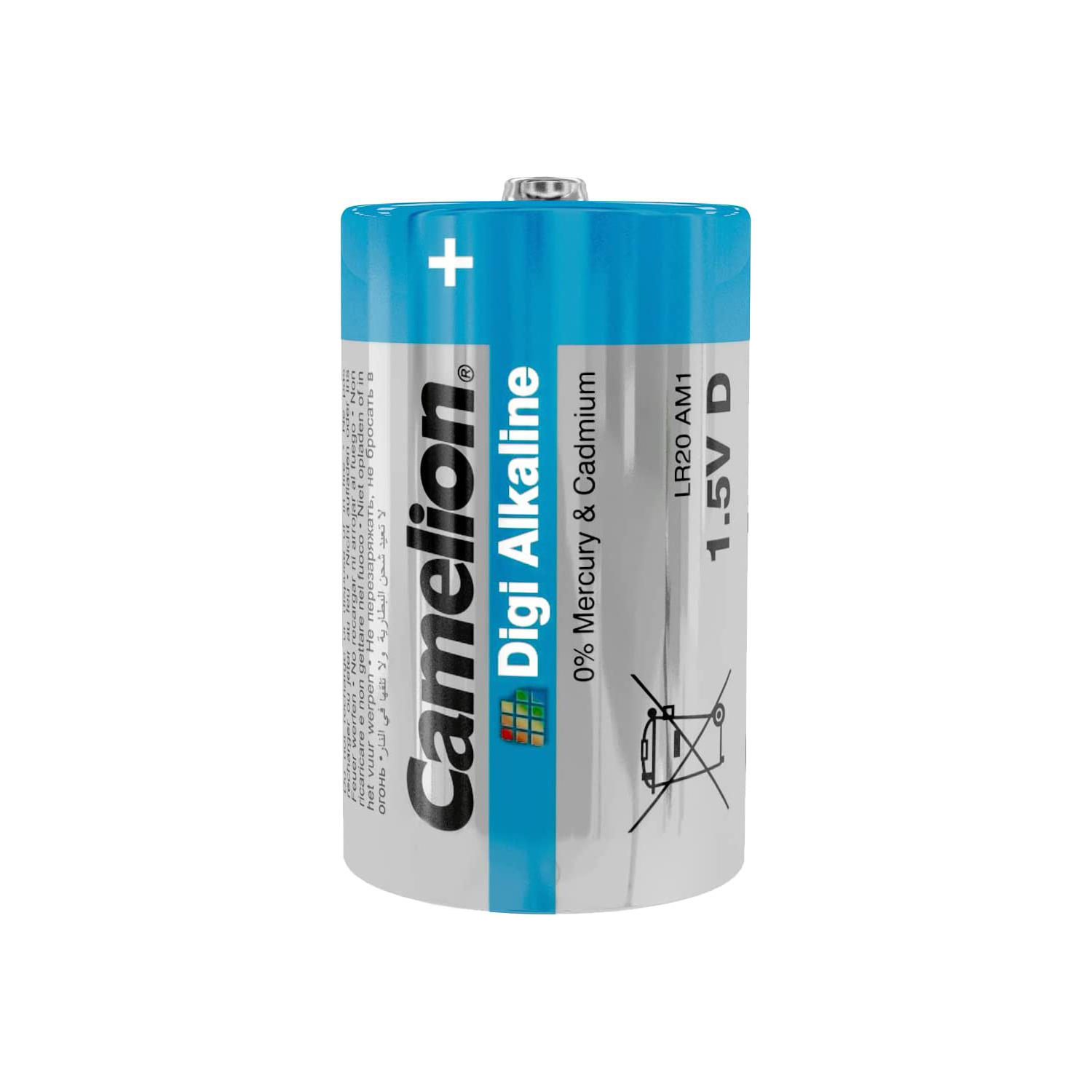 Camelion LR 20 D Mono Digi Alkaline Battery (Pack of 2) - Image 2