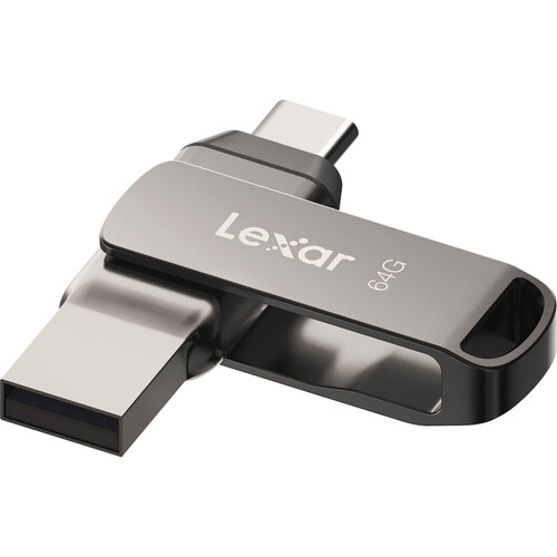 Lexar JumpDrive Dual Drive D400 USB 3.2 Gen 1 USB-C / USB-A (64GB) - Image 9
