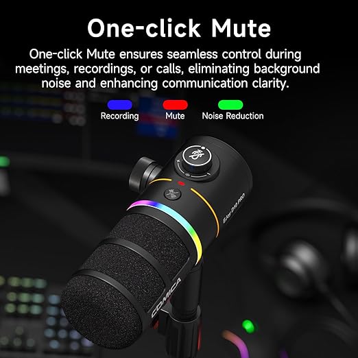 Comica EJoy D10 Pro (D) RGB Wireless/USB-C Mic - Image 2