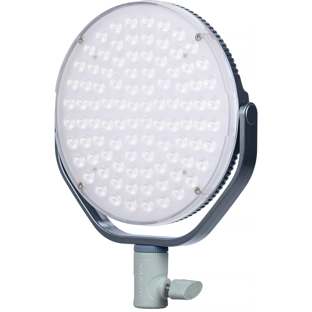 Nanlite miro 30c RGB Round LED Light Panel (Midnight Blue) - Image 7