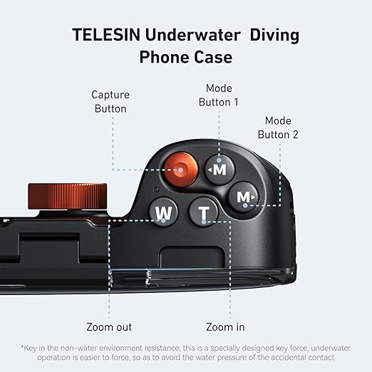 Telesin P4-WTP-06 Diving Phone Case - Image 4