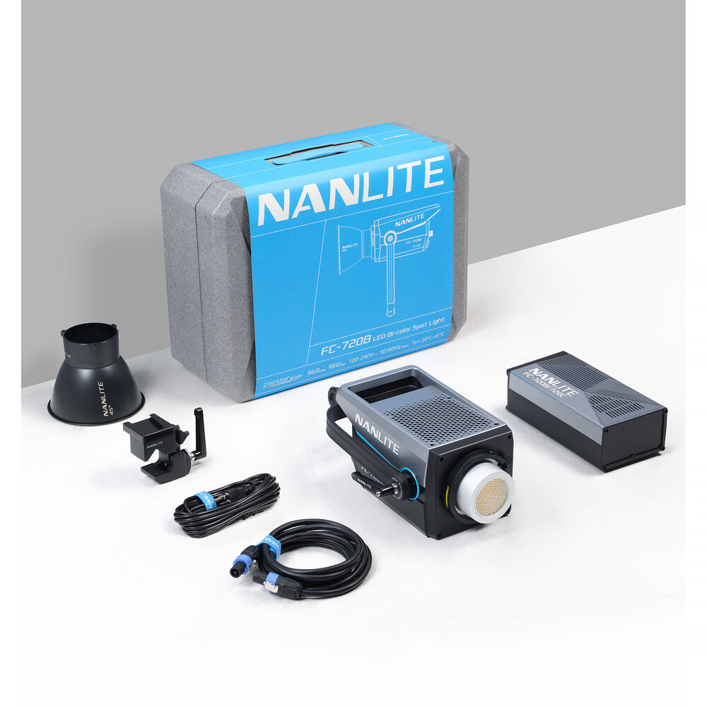 Nanlite FC720B Bi-Color LED Spotlight - Image 2